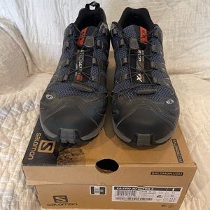 Mens Salomon XA PRO 3D ULTRA 2 size 11.5 deep blue/black/sunset